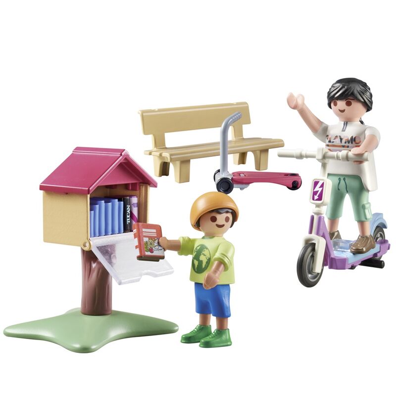 Playmobil - intercambio de libros