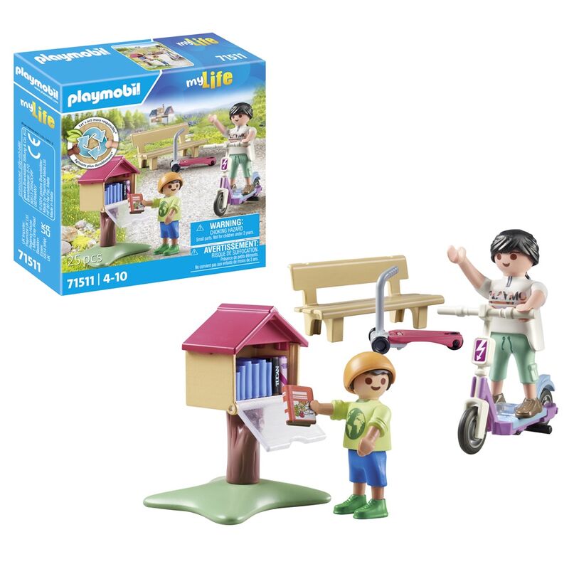 Playmobil - intercambio de libros