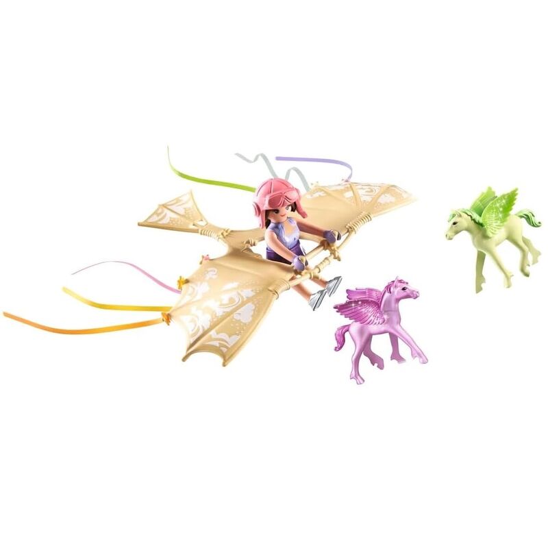 Playmobil princess magic - paseo con potros pegaso en las nubes