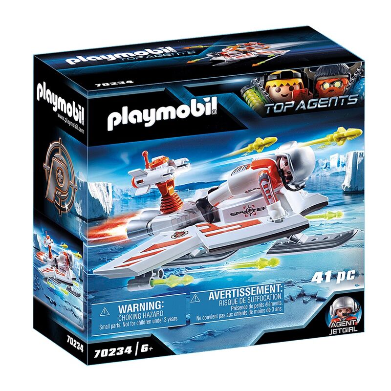 Playmobil  70234 equipo espía volador