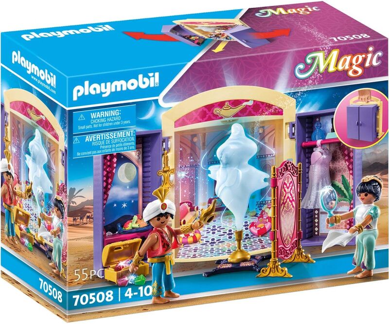 Playmobil Cofre Príncipes de Oriente con genio