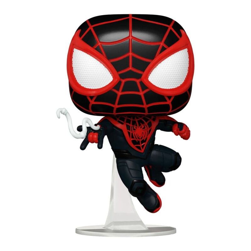 Funko pop! spider-man 2 - miles morales (traje mejorado)