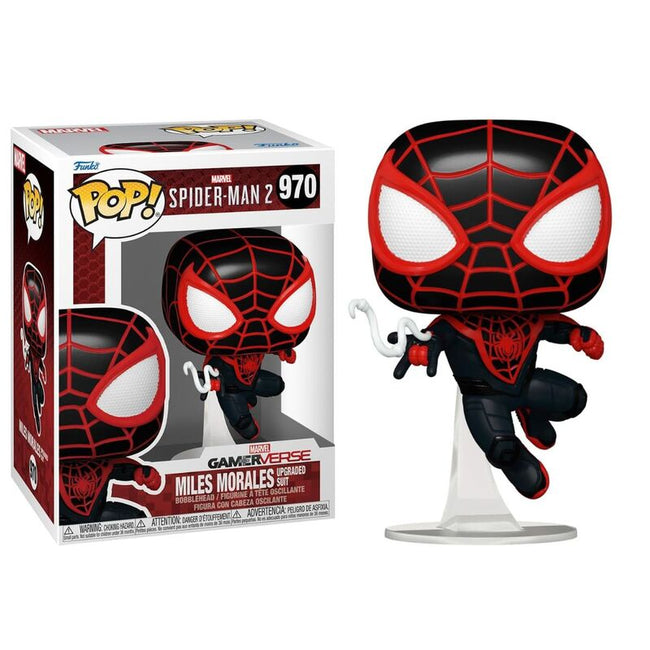Funko pop! spider-man 2 - miles morales (traje mejorado) Hover Image