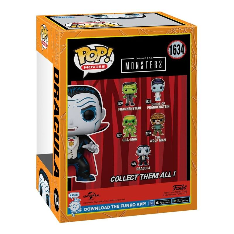 Funko pop! universal monsters - drácula