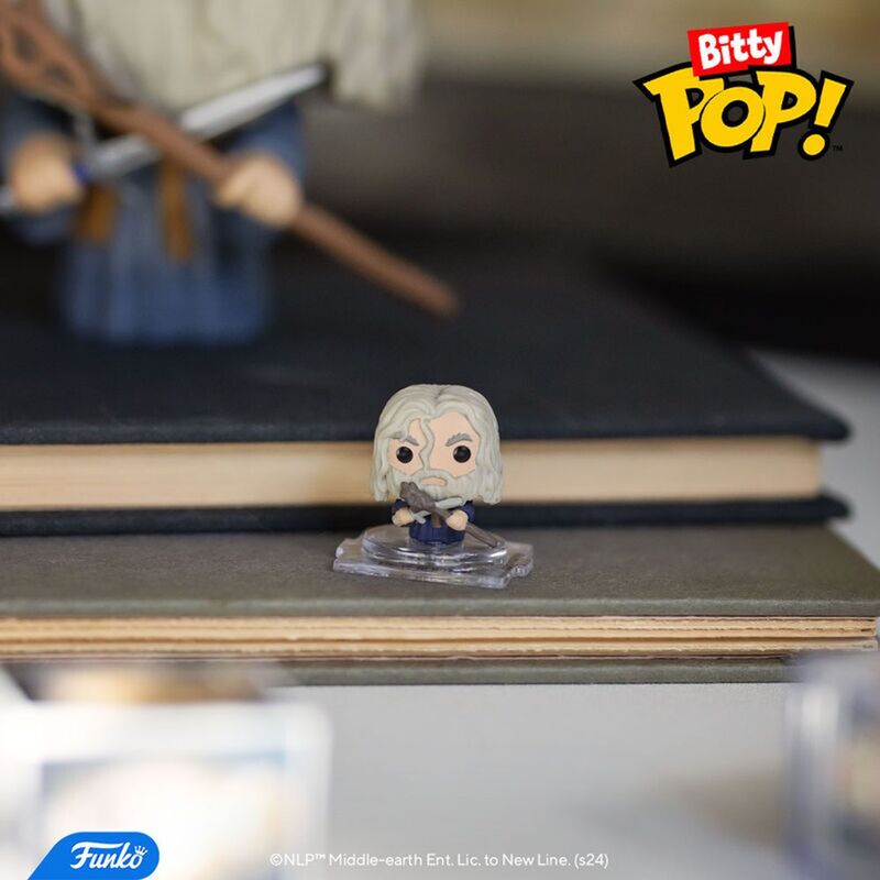 Funko bitty pop! el seor de los anillos - frodo, gandalf, gollum y ?