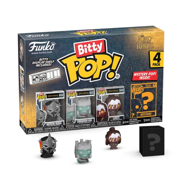 Funko bitty pop! el seor de los anillos - rey brujo, rey de los muertos, lurtz y ? Hover Image