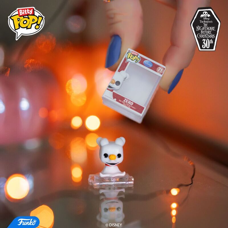 Funko bitty pop! pesadillla antes de navidad  sobre sorpresa