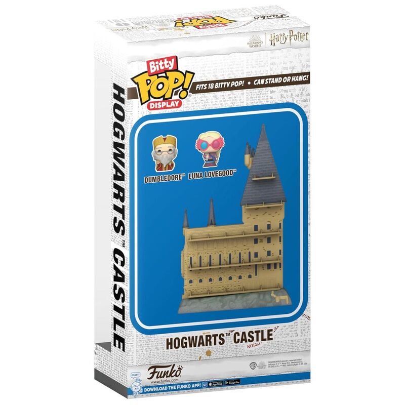 Funko bitty pop! soporte harry potter - castillo de hogwarts
