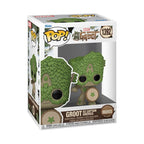 Funko pop! we are groot  groot disfrazado de capitán américa