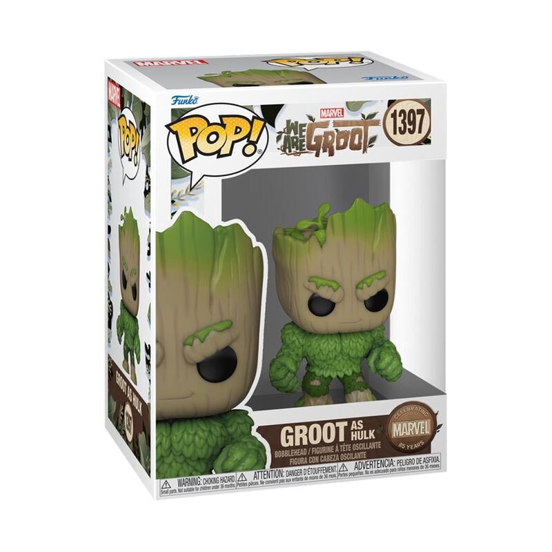 Funko pop! we are groot ? groot disfrazado de hulk