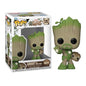 Funko pop! we are groot  groot disfrazado de iron man