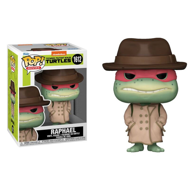 Funko pop! tortugas ninja - raphael con abrigo y sombrero Hover Image