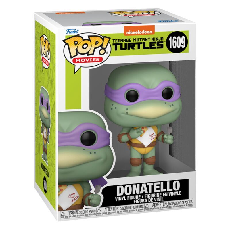 Funko pop! tortugas ninja - donatello con servilleta