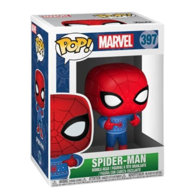 Marvel Pop! Holidays - Spider-Man con Sweater Main Image