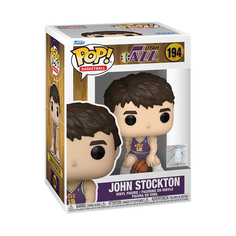 Funko pop! nba: utah jazz  john stockton