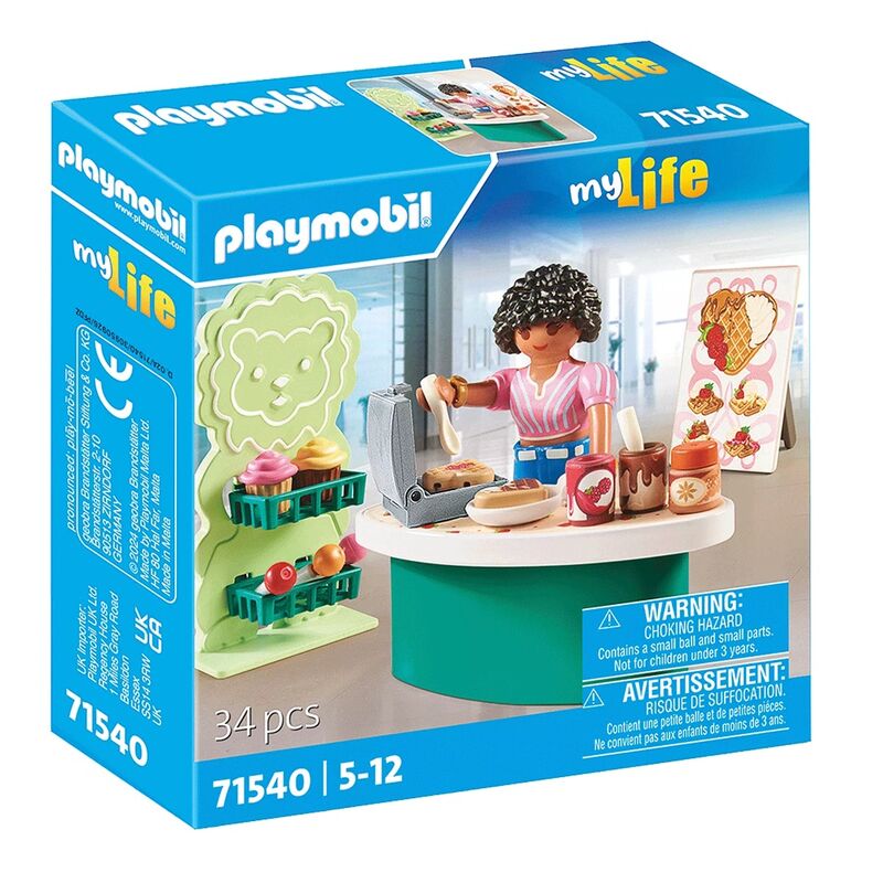 Playmobil - de compras (puesto de dulces)