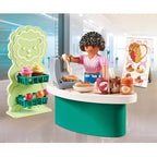 Playmobil - de compras (puesto de dulces)