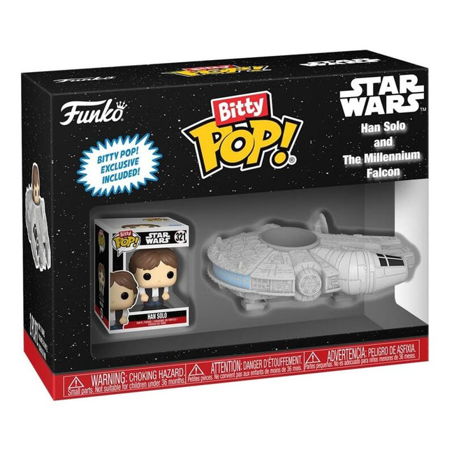 Funko bitty pop! star wars: han solo y el halcón milenario Main Image