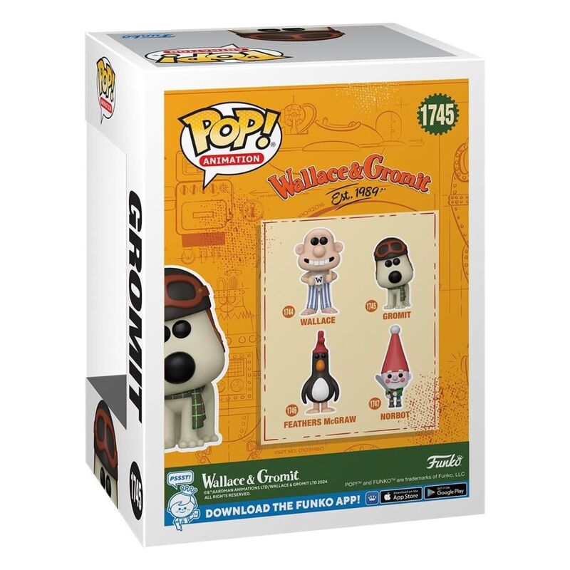 Funko pop! wallace & gromit - gromit