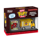 Funko bitty pop! rides: deadpool - deadpool con camión chimichanga