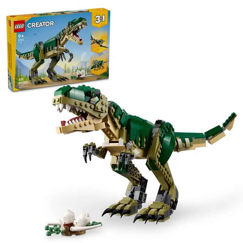 Lego creator 3en1 - t. rex