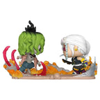 Funko pop! moment demon slayer - tengen uzui vs gyutaru