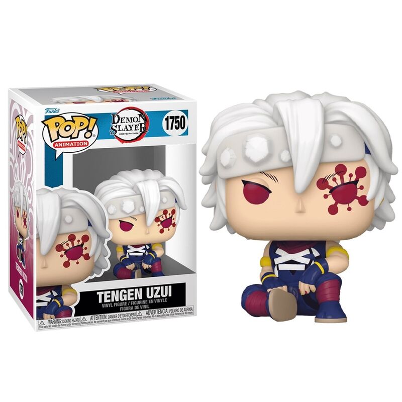 Funko pop! demon slayer  tengen uzui sentado