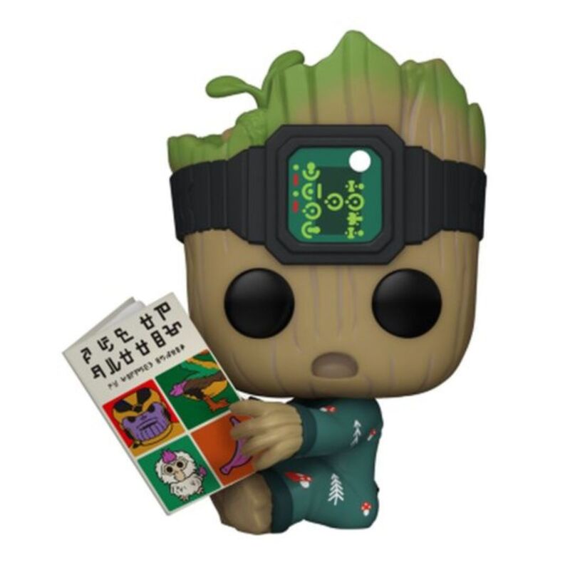 Funko pop! marvel: yo soy groot - groot en pijama
