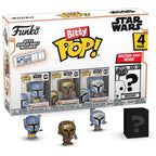 Funko bitty pop! star wars: the mandalorian ? mandaloriano pesado, la herrera, bo-katan kryze y ?