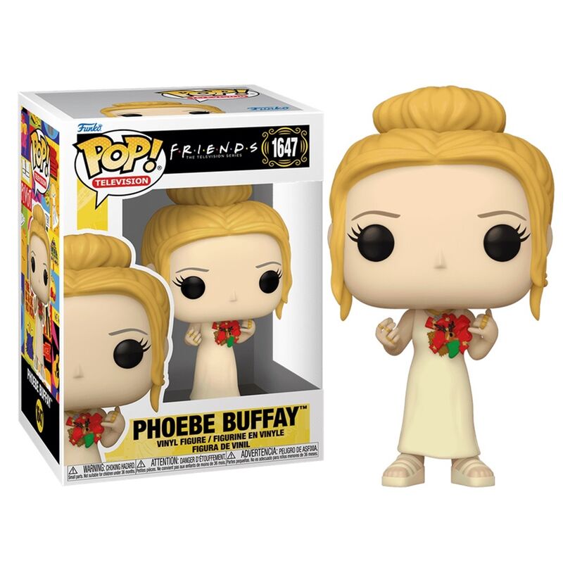 Funko pop! friends  phoebe buffay con vestido amarillo