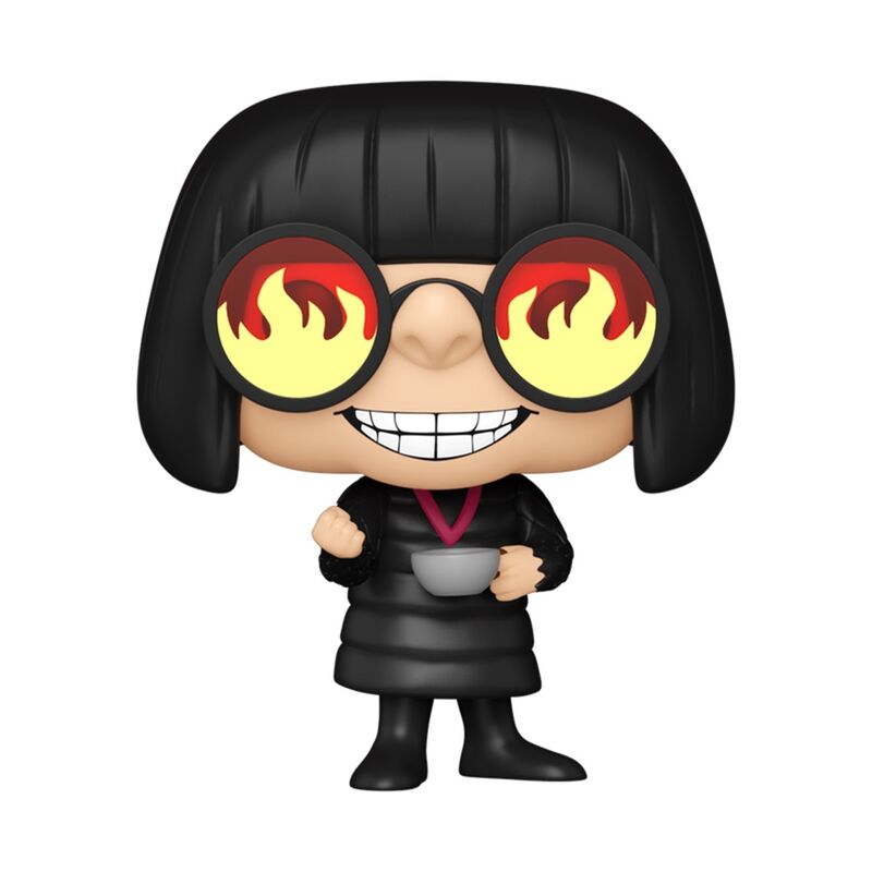 Funko pop! los increíbles  edna mode con taza