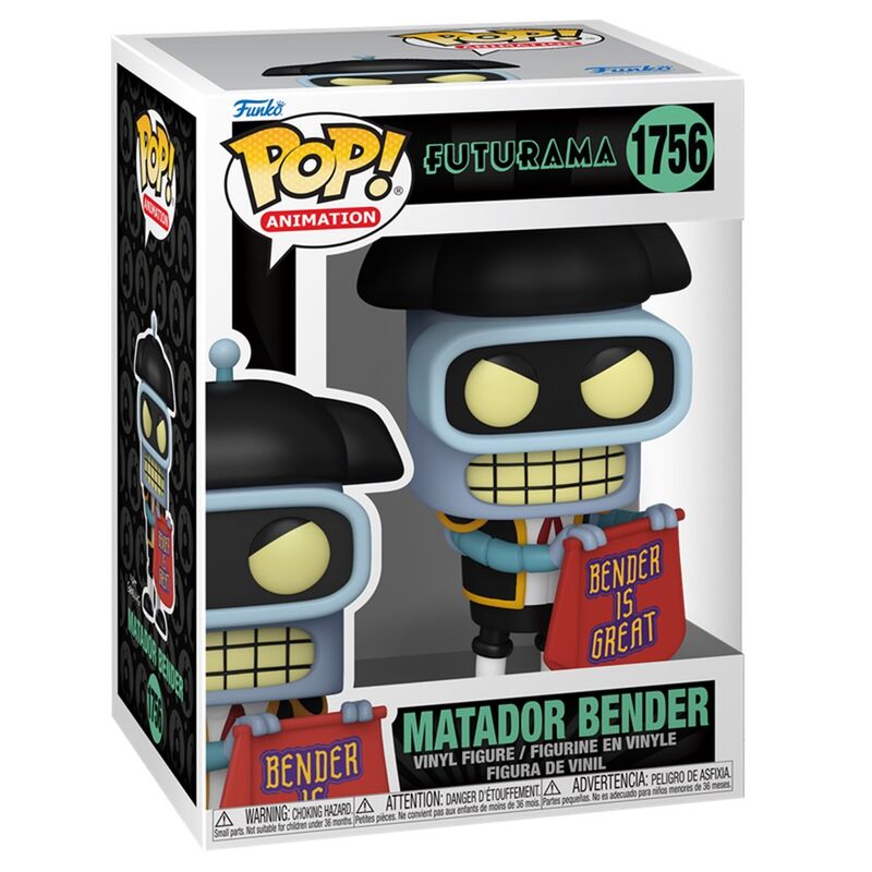 Funko pop! futurama  bender matador
