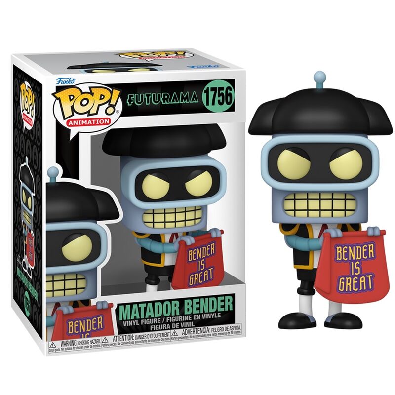 Funko pop! futurama  bender matador