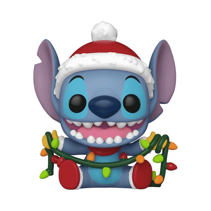 Funko pop! lilo y stitch  stitch con luces navideas