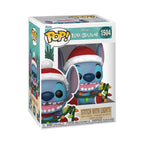 Funko pop! lilo y stitch  stitch con luces navideas