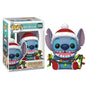 Funko pop! lilo y stitch  stitch con luces navideas