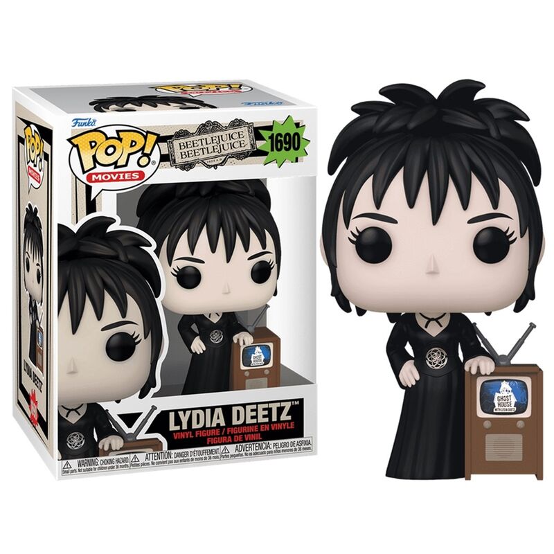 Funko pop! bitelchus bitelchus ? lydia deetz con televisión