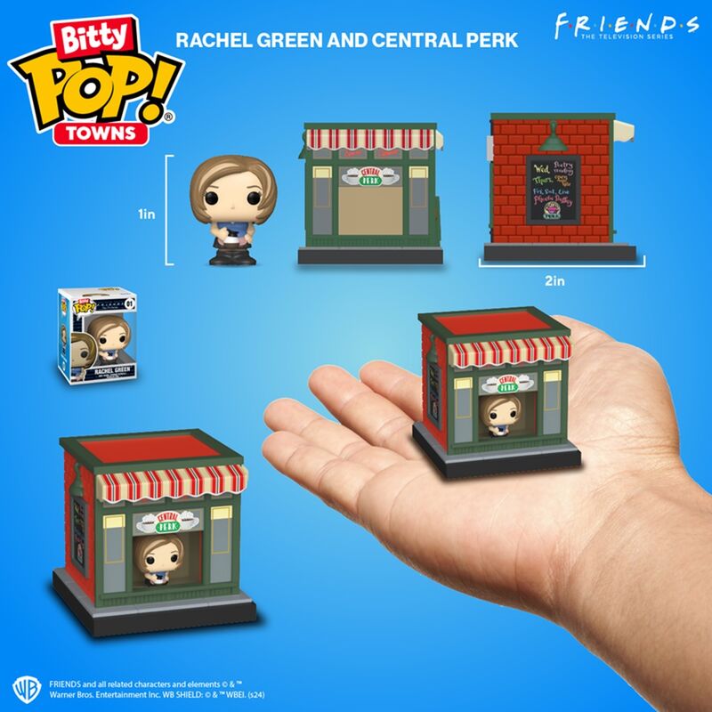 Funko bitty pop! friends - rachel green y central perk