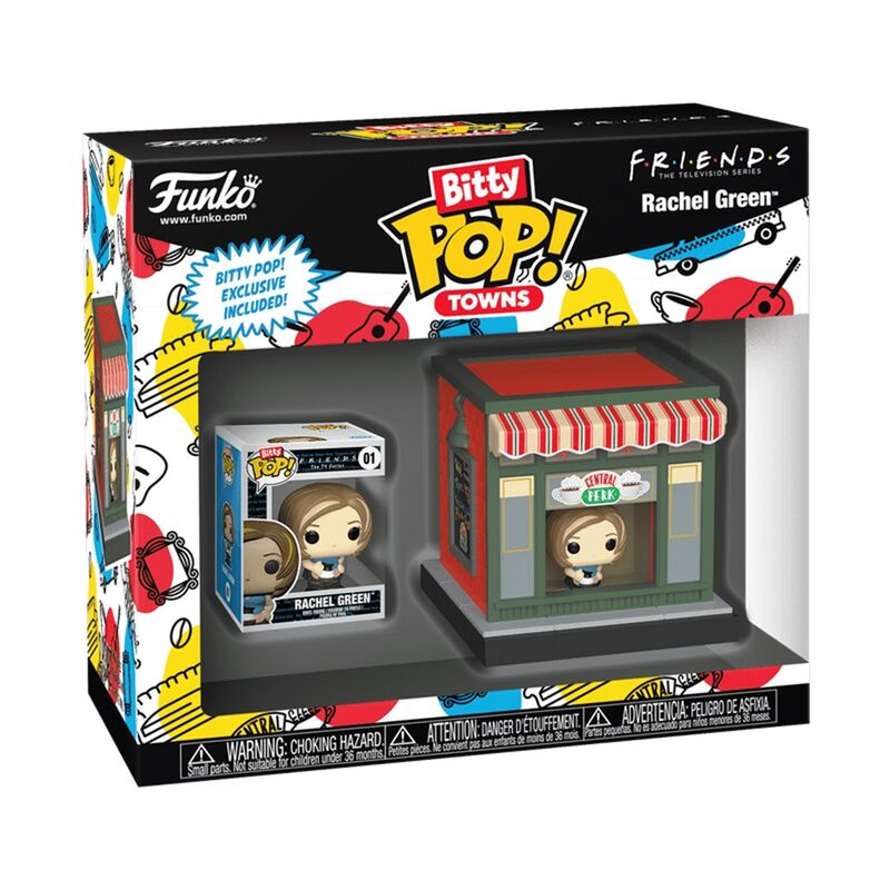 Funko bitty pop! friends - rachel green y central perk