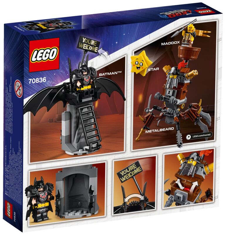 LE70836 Batman? y Barbagris Preparados para Luchar LEGO Movie 2