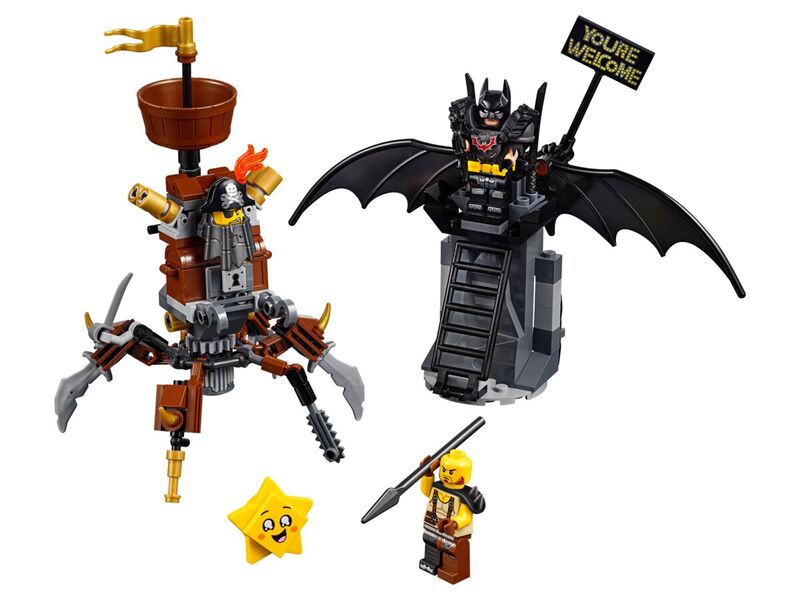 LE70836 Batman? y Barbagris Preparados para Luchar LEGO Movie 2