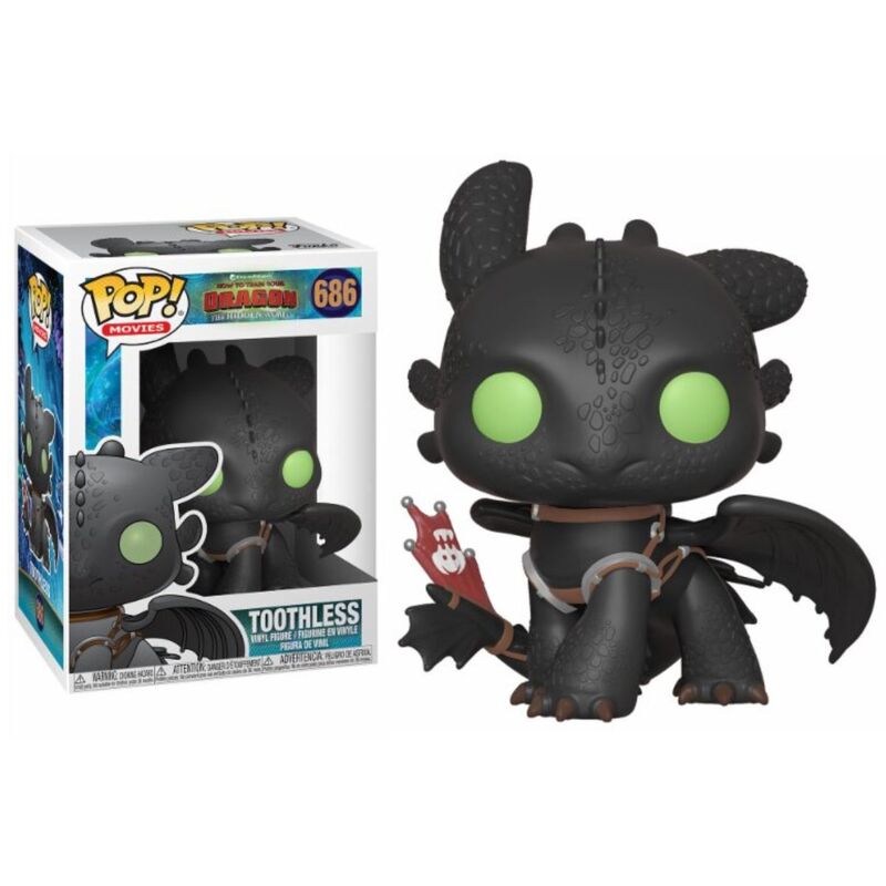 Funko pop! cómo entrenar a tu dragón 3 - desdentao