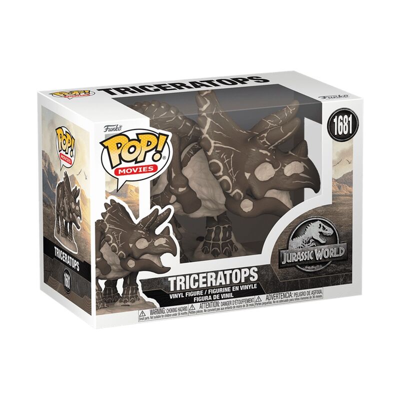 Funko pop! jurassic world ? triceratops (fósil)
