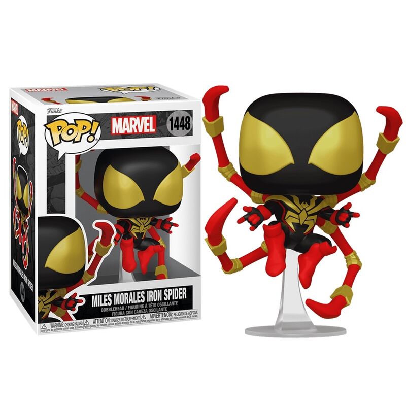 Funko pop! marvel  miles morales iron spider