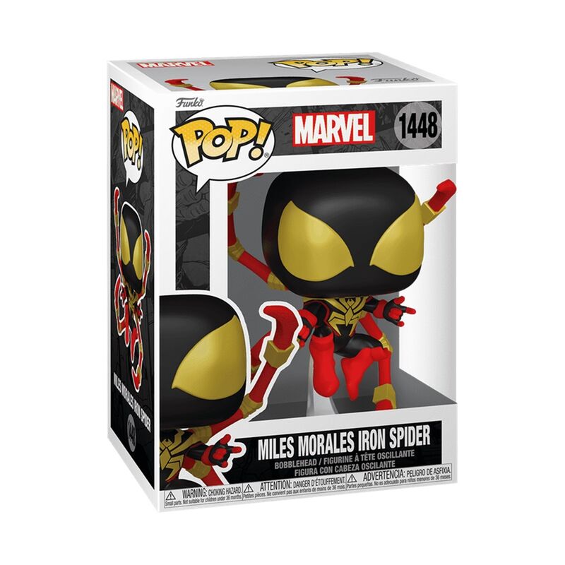 Funko pop! marvel  miles morales iron spider
