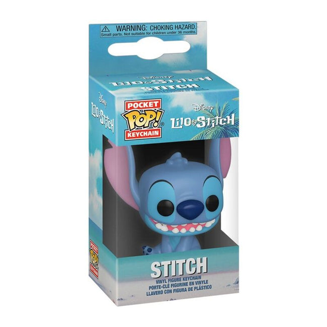 Funko pocket pop! llavero lilo & stitch (sentado sonriendo) Main Image