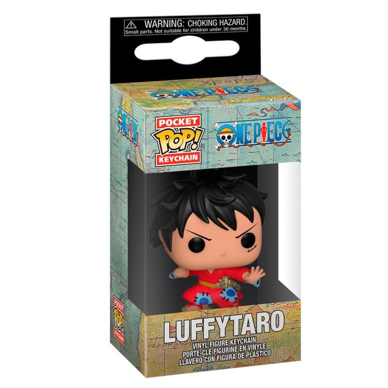 Funko pocket pop! llavero: one piece - luffy en kimono