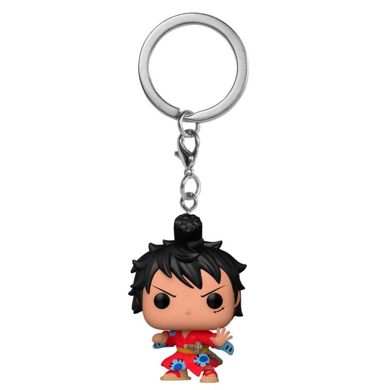 Funko pocket pop! llavero: one piece - luffy en kimono