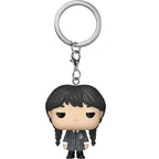 Funko pocket pop! llavero: miércoles - miércoles addams