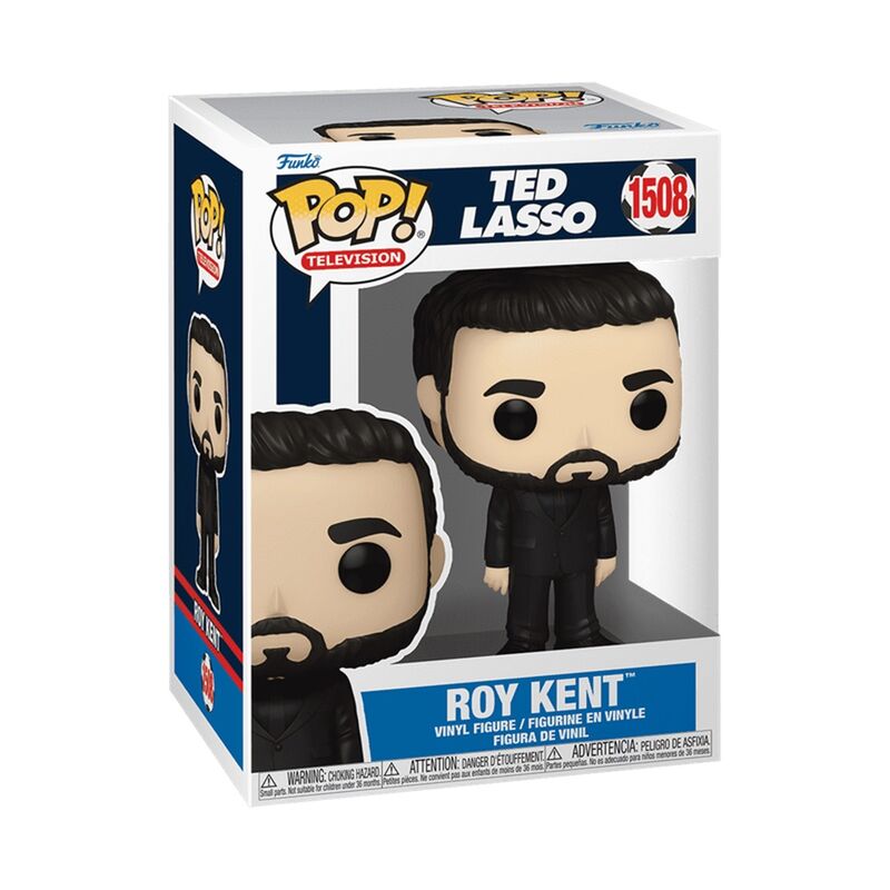 Funko pop! ted lasso  roy kent en traje negro